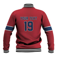 Custom World Football 2026 Norway Baseball Jacket Viking Moose Trophy Champion