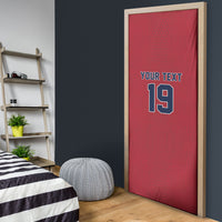 Custom World Football 2026 Norway Door Cover Viking Moose Trophy Champion