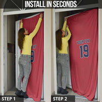 Custom World Football 2026 Norway Door Cover Viking Moose Trophy Champion
