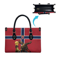 World Football 2026 Norway Leather Bag Viking Moose Trophy Champion