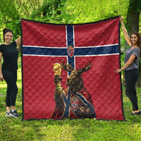World Football 2026 Norway Quilt Viking Moose Trophy Champion