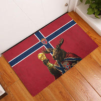 World Football 2026 Norway Rubber Doormat Viking Moose Trophy Champion