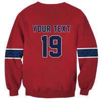 Custom World Football 2026 Norway Sweatshirt Viking Moose Trophy Champion