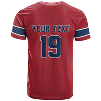 Custom World Football 2026 Norway T Shirt Viking Moose Trophy Champion