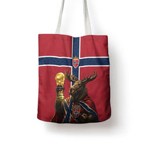 World Football 2026 Norway Tote Bag Viking Moose Trophy Champion