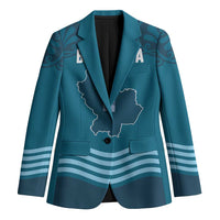 Italy Basilicata Blazer Map With Flag Style - Wonder Print Shop