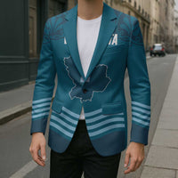 Italy Basilicata Blazer Map With Flag Style - Wonder Print Shop