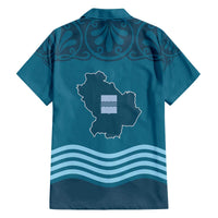 Italy Basilicata Family Matching Off The Shoulder Long Sleeve Dress and Hawaiian Shirt Map With Flag Style - Wonder Print Shop