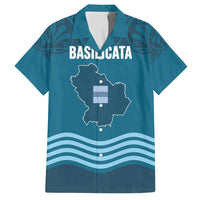 Italy Basilicata Family Matching Tank Maxi Dress and Hawaiian Shirt Map With Flag Style - Wonder Print Shop
