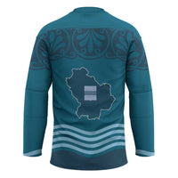 Italy Basilicata Hockey Jersey Map With Flag Style - Wonder Print Shop