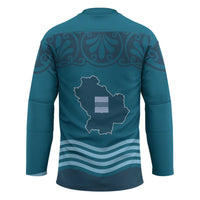 Italy Basilicata Hockey Jersey Map With Flag Style - Wonder Print Shop
