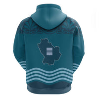 Italy Basilicata Hoodie Map With Flag Style - Wonder Print Shop