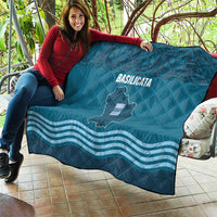 Italy Basilicata Quilt Map With Flag Style - Wonder Print Shop