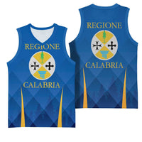 Italy Calabria Basketball Jersey Flag Style - Wonder Print Shop