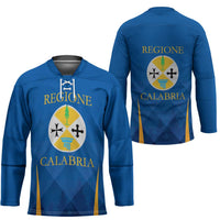 Italy Calabria Hockey Jersey Flag Style - Wonder Print Shop