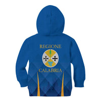 Italy Calabria Kid Hoodie Flag Style - Wonder Print Shop
