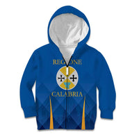 Italy Calabria Kid Hoodie Flag Style - Wonder Print Shop