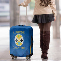 Italy Calabria Luggage Cover Flag Style - Wonder Print Shop