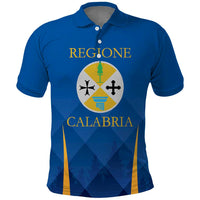 Italy Calabria Polo Shirt Flag Style - Wonder Print Shop