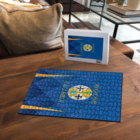 Italy Calabria Puzzle Flag Style - Wonder Print Shop