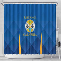 Italy Calabria Shower Curtain Flag Style - Wonder Print Shop