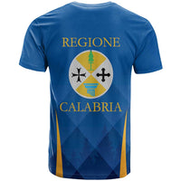 Italy Calabria T Shirt Flag Style - Wonder Print Shop