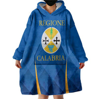 Italy Calabria Wearable Blanket Hoodie Flag Style - Wonder Print Shop