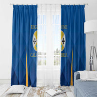 Italy Calabria Window Curtain Flag Style - Wonder Print Shop