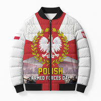 Polish Armed Forces Day Bomber Puffer Jacket Bog Honor Ojczyzna Heritage