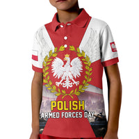 Polish Armed Forces Day Kid Polo Shirt Bog Honor Ojczyzna Heritage