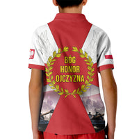 Polish Armed Forces Day Kid Polo Shirt Bog Honor Ojczyzna Heritage