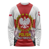 Polish Armed Forces Day Long Sleeve Shirt Bog Honor Ojczyzna Heritage
