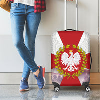 Polish Armed Forces Day Luggage Cover Bog Honor Ojczyzna Heritage