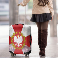 Polish Armed Forces Day Luggage Cover Bog Honor Ojczyzna Heritage
