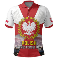 Polish Armed Forces Day Polo Shirt Bog Honor Ojczyzna Heritage