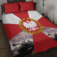 Polish Armed Forces Day Quilt Bed Set Bog Honor Ojczyzna Heritage