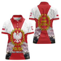 Polish Armed Forces Day Women Polo Shirt Bog Honor Ojczyzna Heritage
