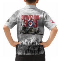 Polish 303 Squadron Kid Hawaiian Shirt Battle Of Britain Air Heroes