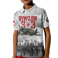 Polish 303 Squadron Kid Polo Shirt Battle Of Britain Air Heroes