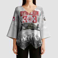 Polish 303 Squadron Kimono Sleeve Blouse Battle Of Britain Air Heroes