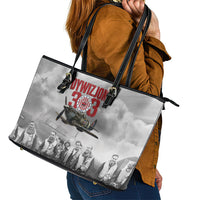 Polish 303 Squadron Leather Tote Bag Battle Of Britain Air Heroes