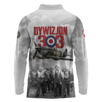 Polish 303 Squadron Long Sleeve Polo Shirt Battle Of Britain Air Heroes