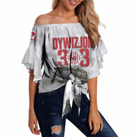 Polish 303 Squadron Off Shoulder Wrap Waist Top Battle Of Britain Air Heroes