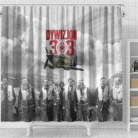 Polish 303 Squadron Shower Curtain Battle Of Britain Air Heroes