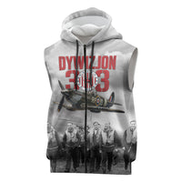 Polish 303 Squadron Sleeveless Zip Hoodie Battle Of Britain Air Heroes