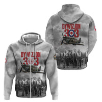 Polish 303 Squadron Zip Hoodie Battle Of Britain Air Heroes