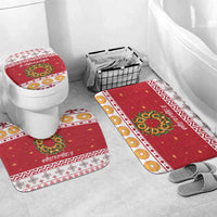 Malta Christmas Bathroom Set Maltese Honey Rings - Wonder Print Shop