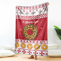 Malta Christmas Blanket Maltese Honey Rings - Wonder Print Shop