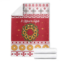 Malta Christmas Blanket Maltese Honey Rings - Wonder Print Shop