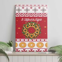 Malta Christmas Canvas Wall Art Maltese Honey Rings - Wonder Print Shop